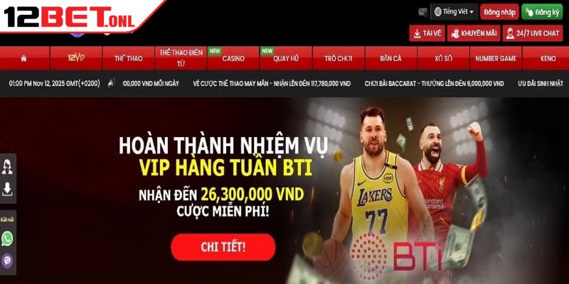 Đánh Giá 12Bet Có Uy Tín Và Chất Lượng Như Lời đồn Không? Đánh Giá 12Bet Có Uy Tín Và Chất Lượng Như Lời đồn Không?